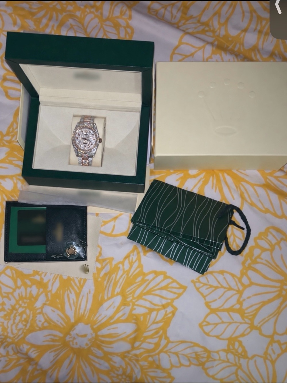 VVS moissanite watch